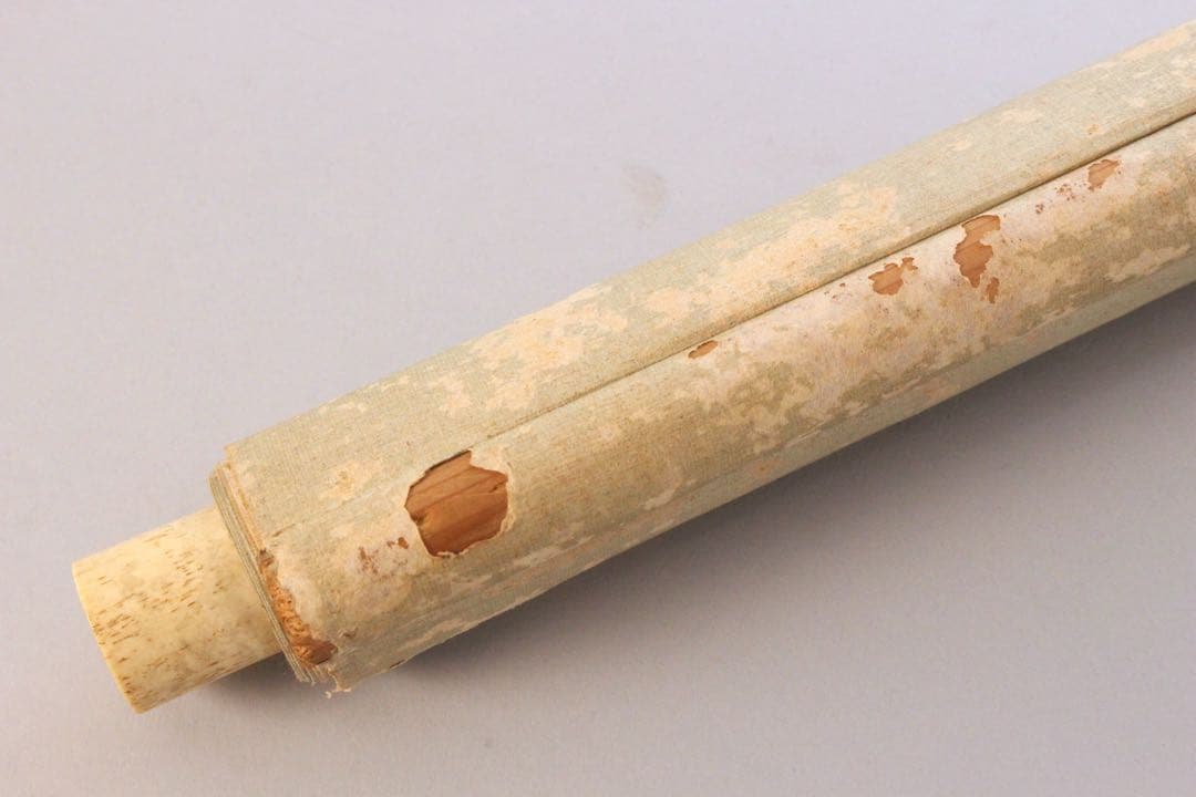 No4517 掛軸　岸田鶴立　高砂図　着色絹本　鳥取藩　日本画　古画　送料無料