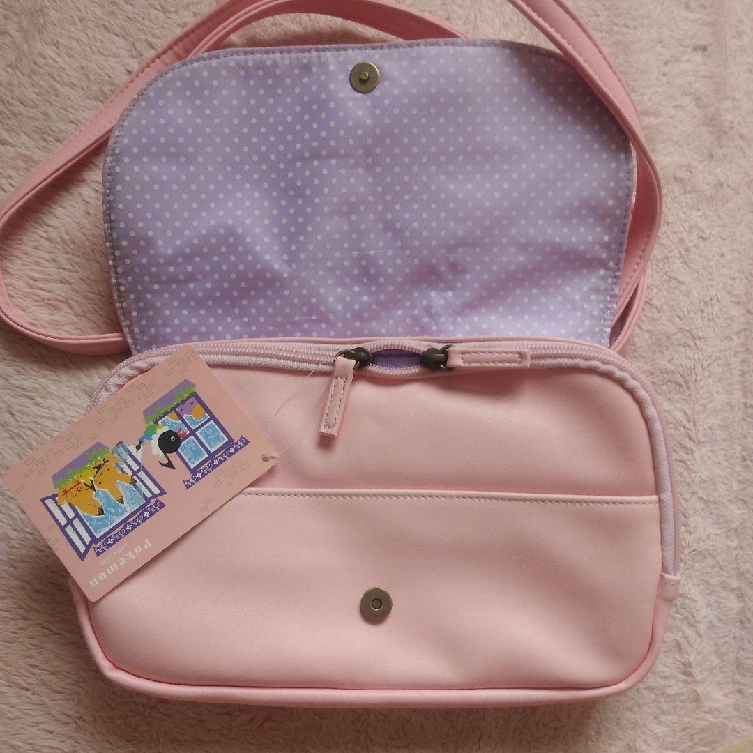 未使用｜ポケモン　ショルダーバッグ　ピカチュウ/ピチュー/ペラップ/ゴニョニョ