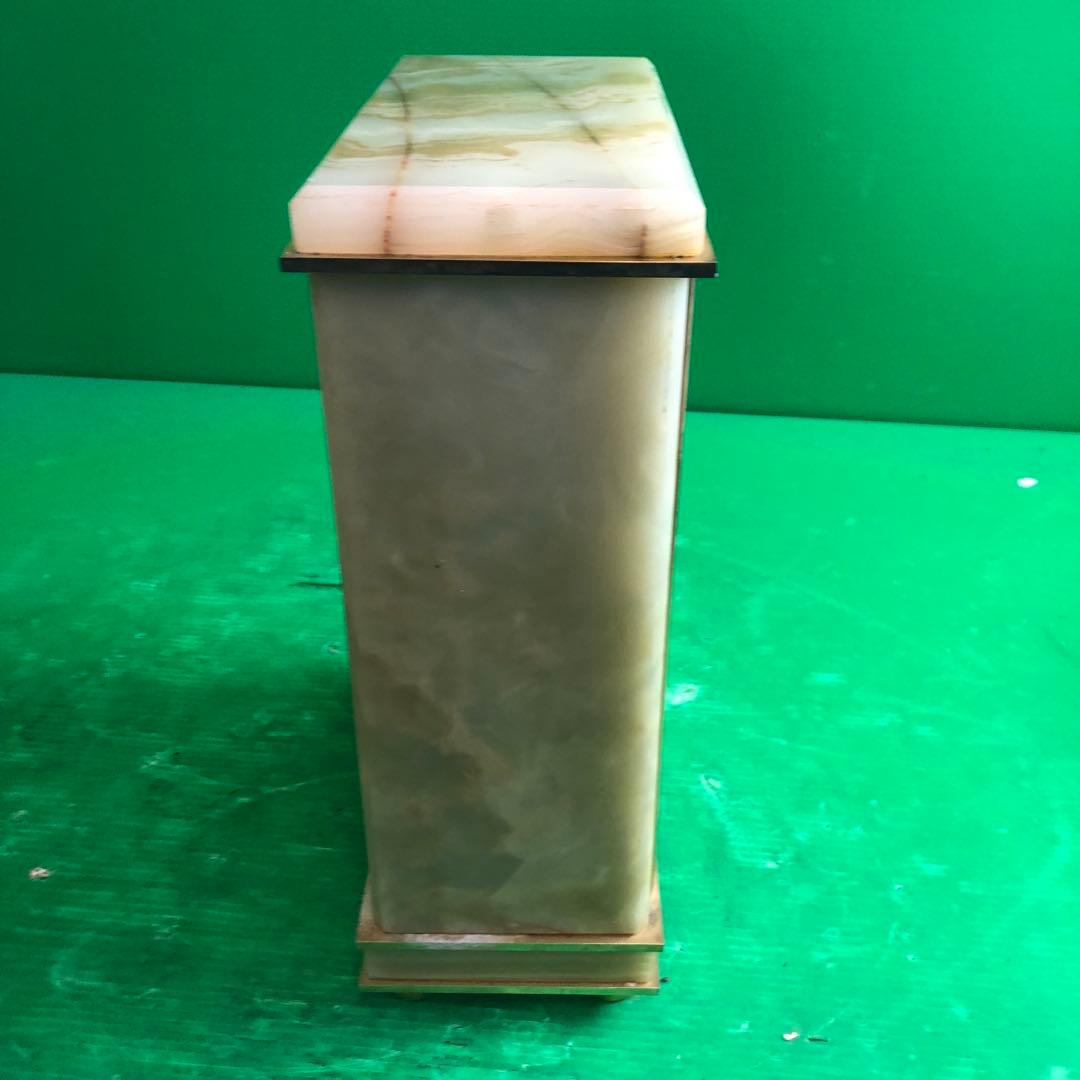 SEIKO EMBLEM 置時計 ホワイト/ゴールド 現状不動