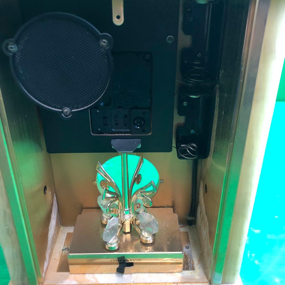 SEIKO EMBLEM 置時計 ホワイト/ゴールド 現状不動