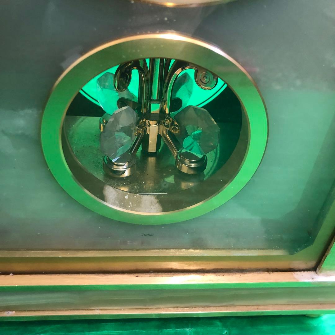 SEIKO EMBLEM 置時計 ホワイト/ゴールド 現状不動