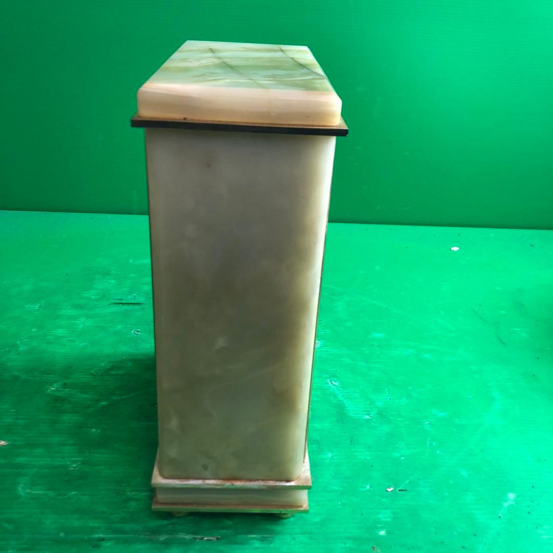 SEIKO EMBLEM 置時計 ホワイト/ゴールド 現状不動