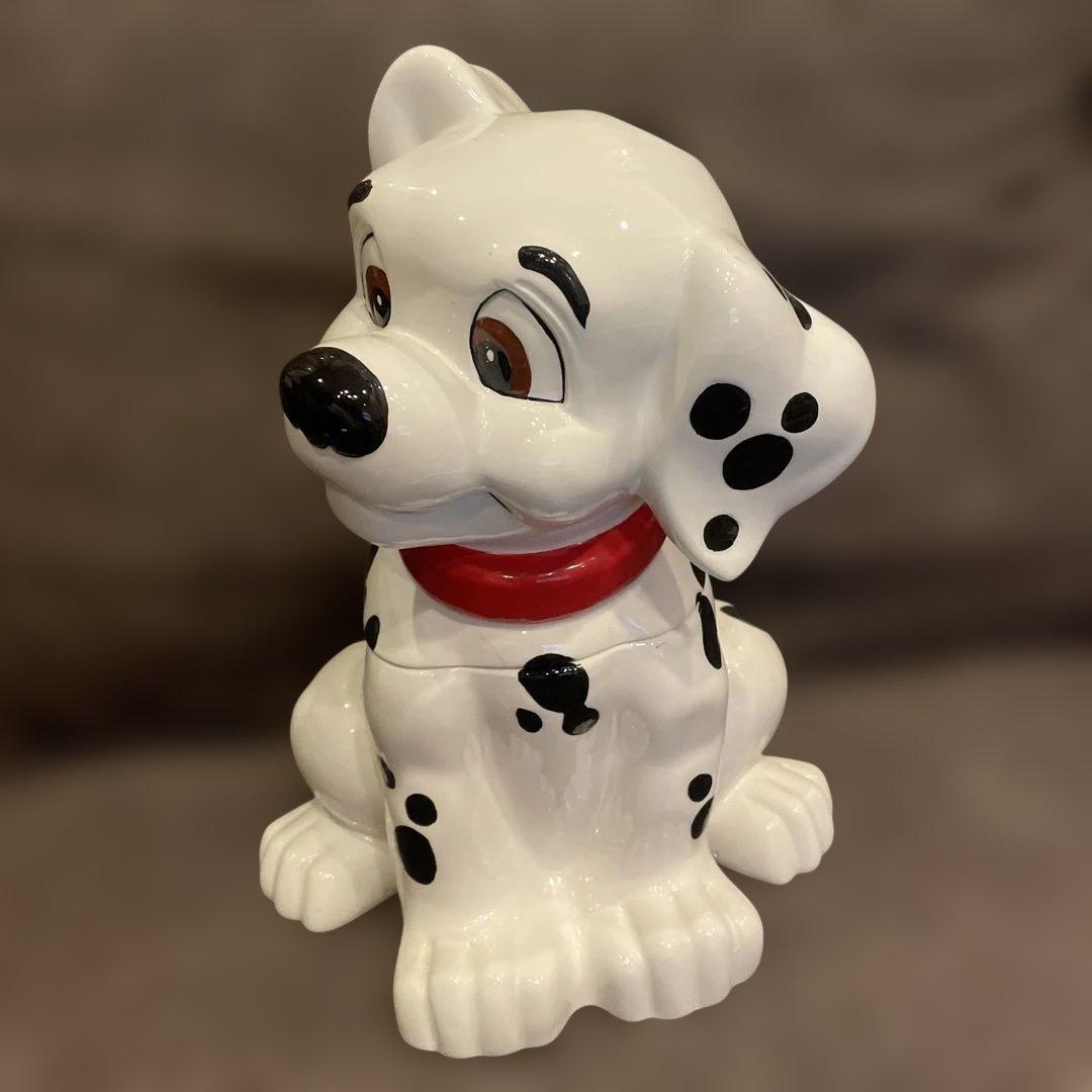 101匹わんちゃん陶器　置物　大サイズ　キャンディポット　NY購入！