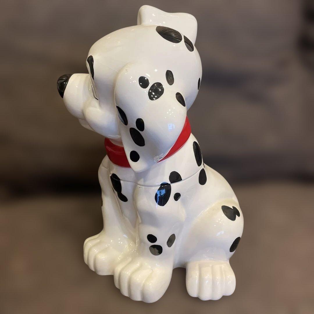 101匹わんちゃん陶器　置物　大サイズ　キャンディポット　NY購入！