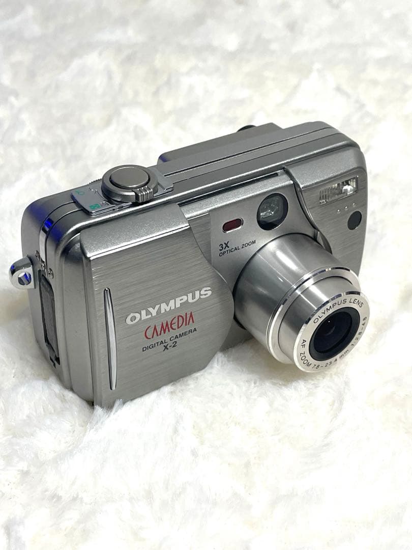 【美品/完動品】OLYMPUS CAMEDIA X-2 デジカメ 付属品充実