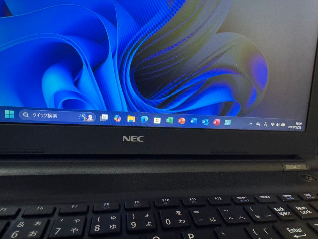 VersaPro【中古】NEC 快速SSD128GB Office2024付