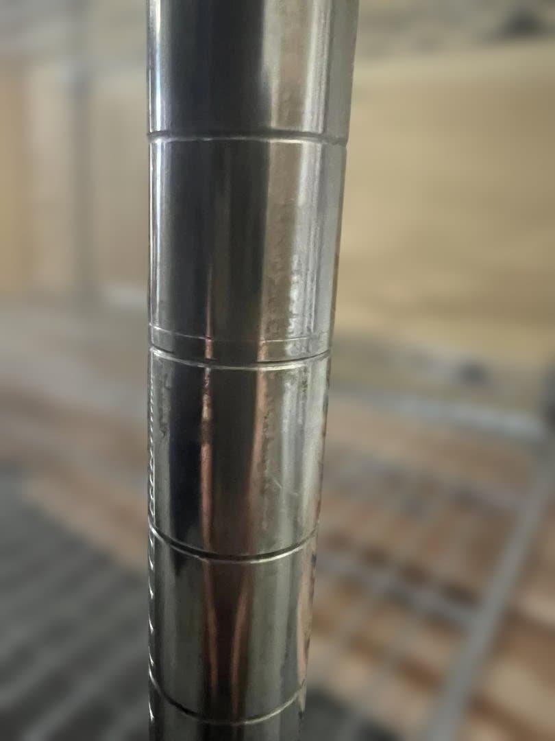 業務用スーパーエレクター 幅760奥行615　ソリッドシェルフ　ワイヤーシェルフ