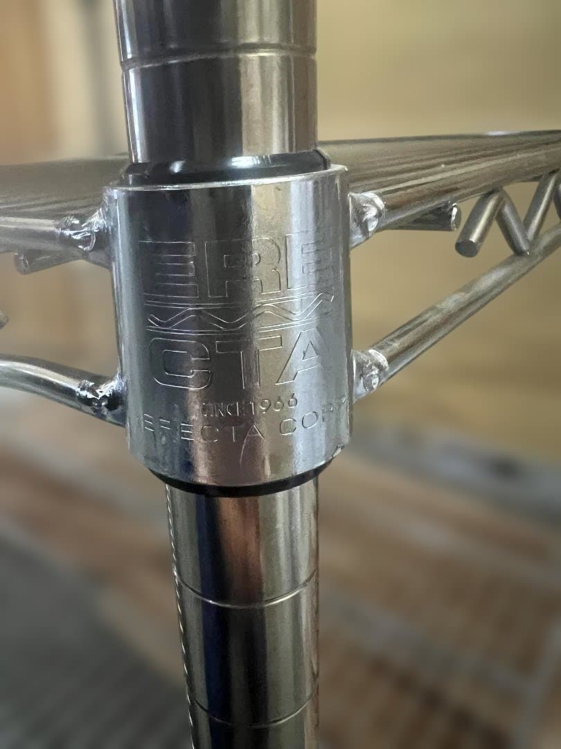 業務用スーパーエレクター 幅760奥行615　ソリッドシェルフ　ワイヤーシェルフ