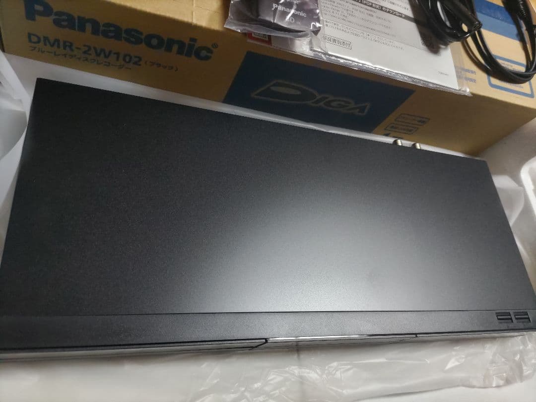 パナソニックDIGA ブルーレイレコーダー DVDレコーダー DMR-2W102
