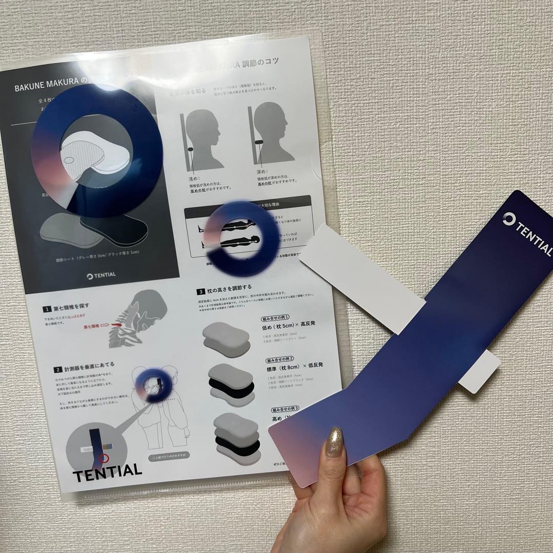 TENTIAL テンシャル BAKUNE MAKURA バクネ 枕