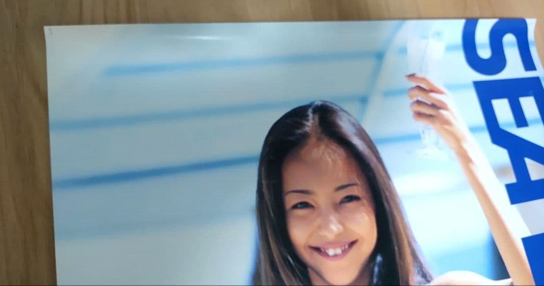 ♡安室奈美恵♡シーブリーズ✨ポスター２枚セット✨レア物✨