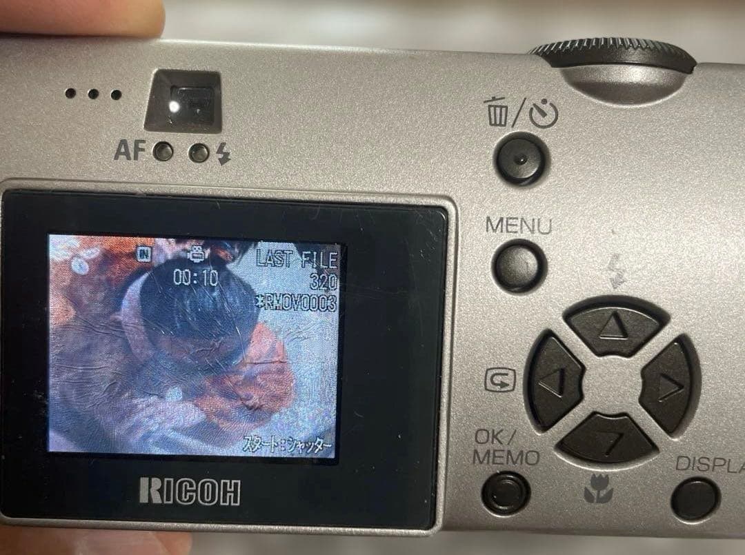 RICOH Caplio G3 コンパクトデジタルカメラ　動作品