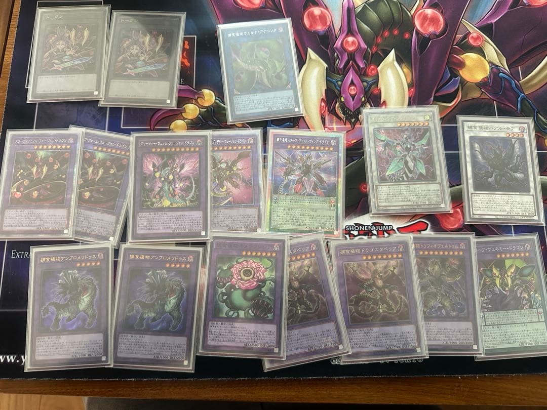 遊戯王　捕食植物デッキ　高レアリティ　引退品　おまけ付き