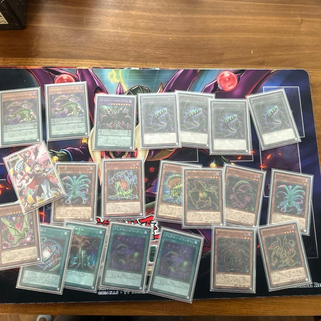遊戯王　捕食植物デッキ　高レアリティ　引退品　おまけ付き