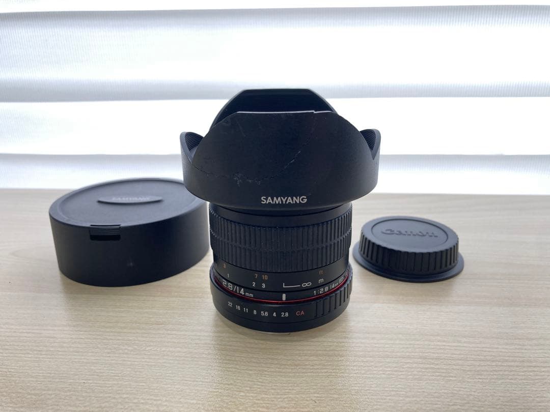 光学美品　SAMYANG 14mm F2.8 ED AS IF UMC