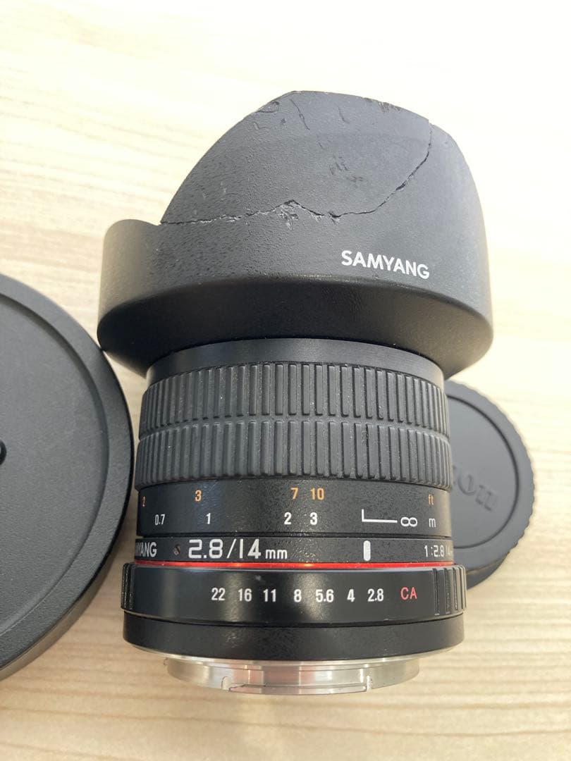 光学美品　SAMYANG 14mm F2.8 ED AS IF UMC
