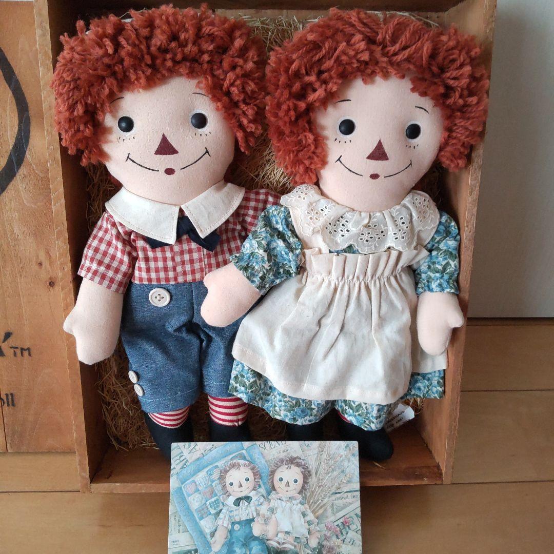 ラガディ・アンとアンディ 75周年記念日本限定版ドール100体のみ限定木箱付き