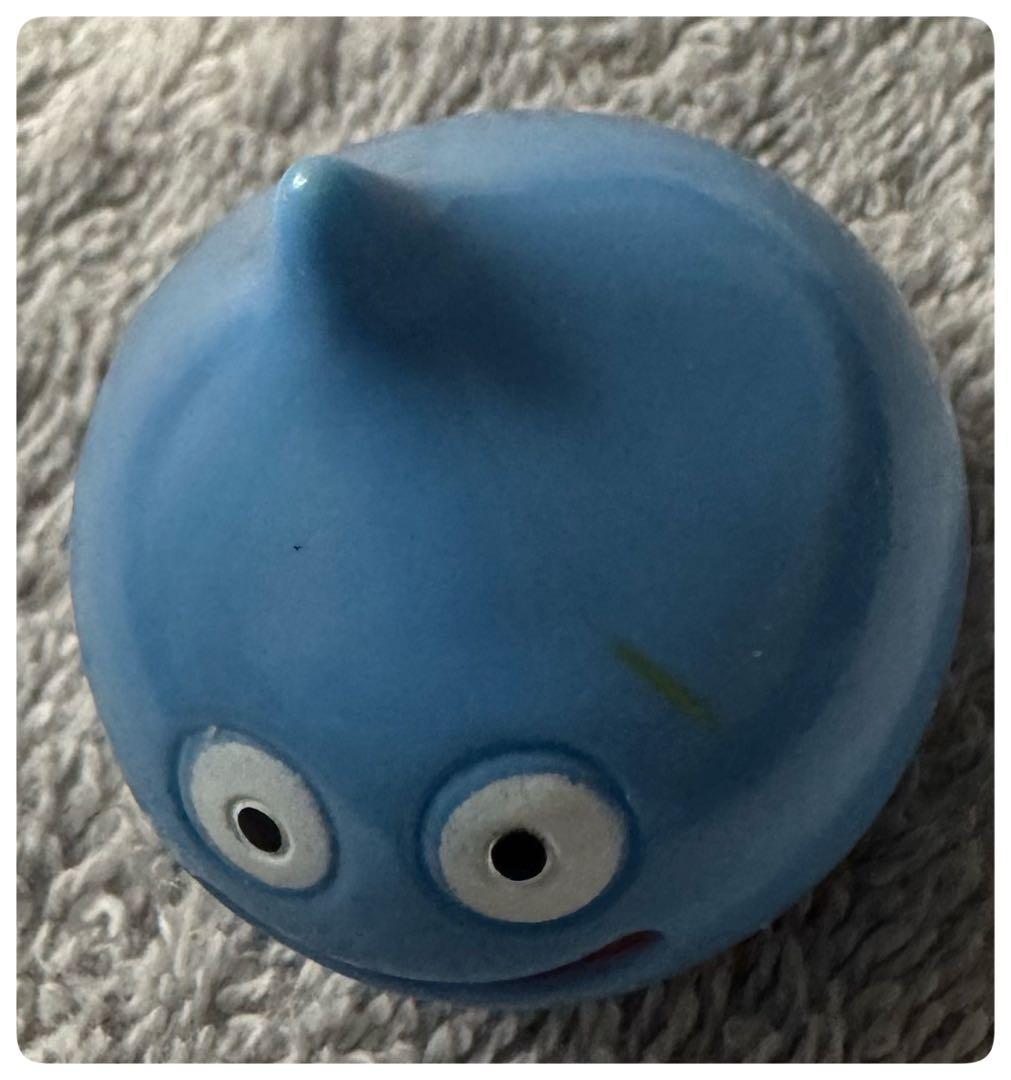 【希少・当時物】ドラゴンクエストV指人形 ソフビコレクションスライムフィギュア青