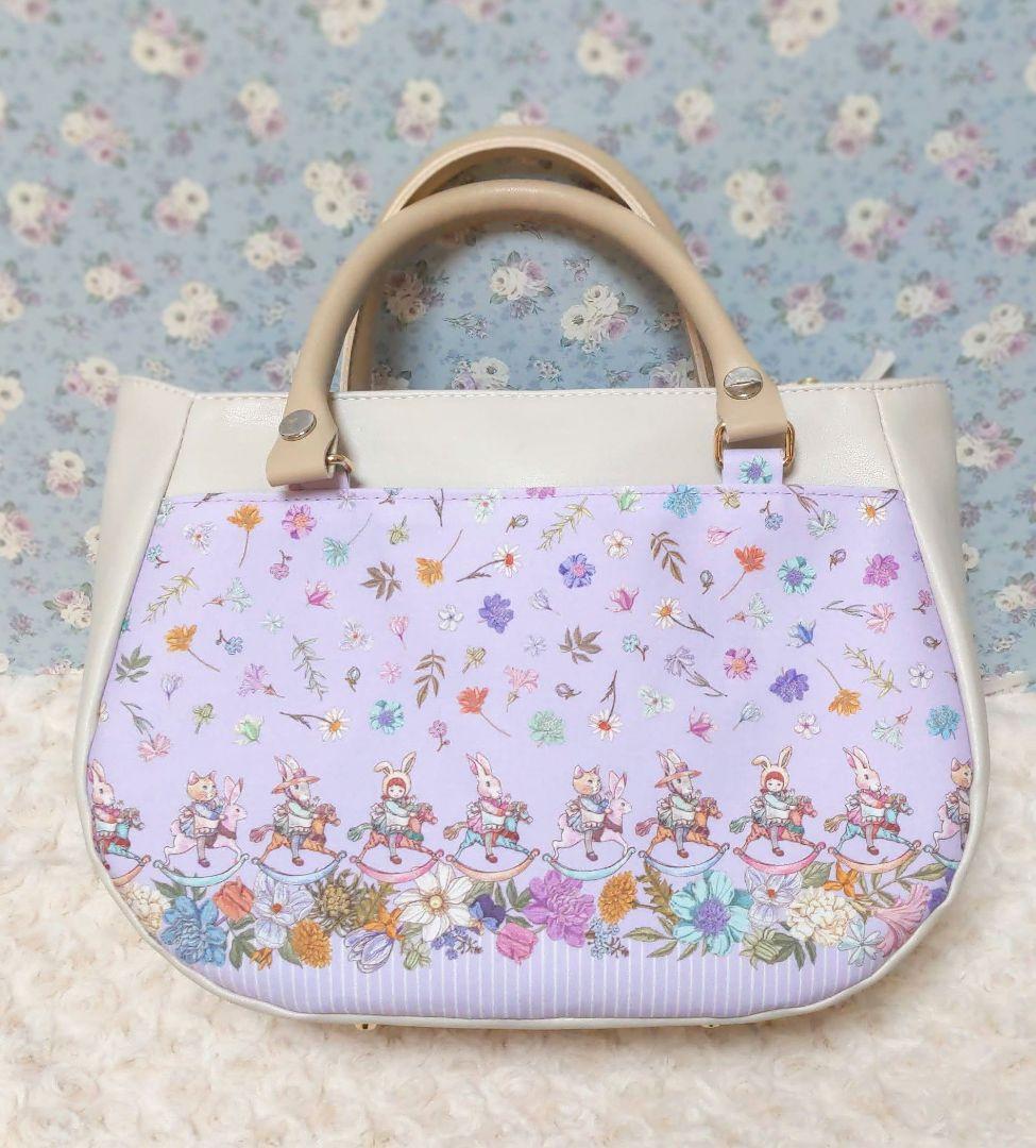 只*す様 ハンドメイド　ジョリーフルール　コラージュコラージュ　うさぎ　ねこ　ト