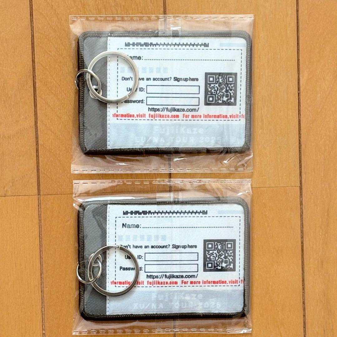 【新品】藤井風　Fujii Kaze ラゲッジタグ2個セット！