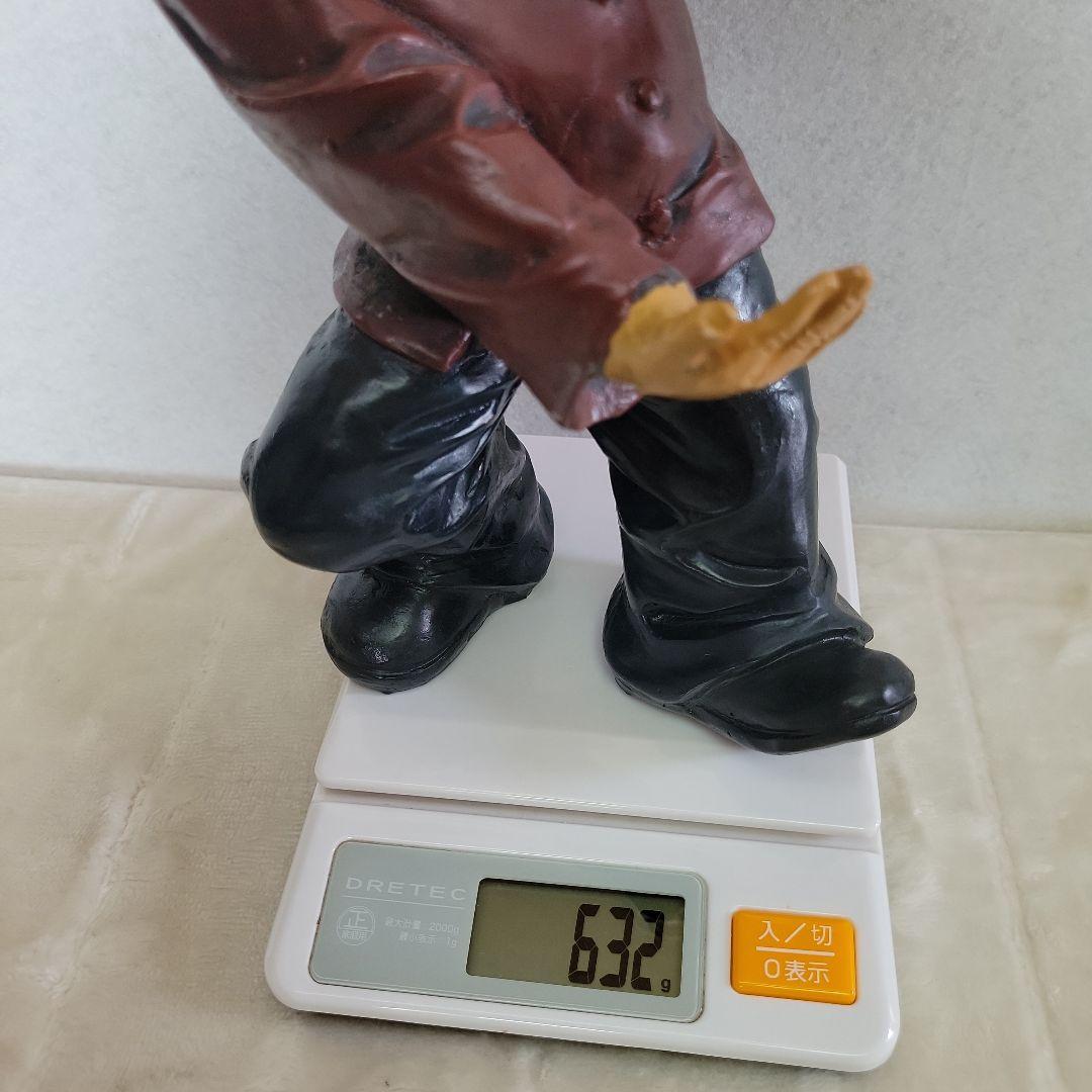 コックさん　置物人形　看板置　アンティーク　高さ約28cm　レトロ　シェフ