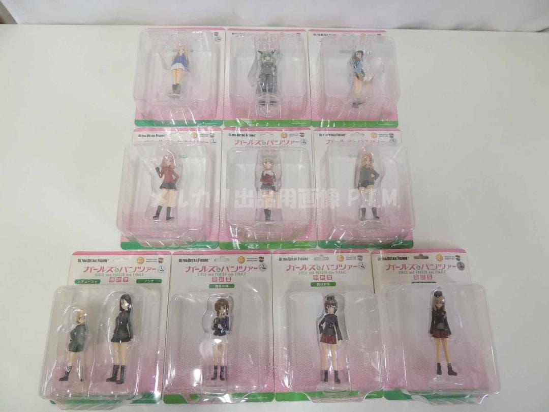 UDF ガールズ＆パンツァー 10点（11体）まとめて USED メディコムトイ