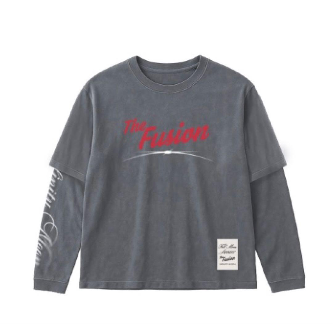 ØMI INFINITY MOON LS Tee ~THE FUSION~