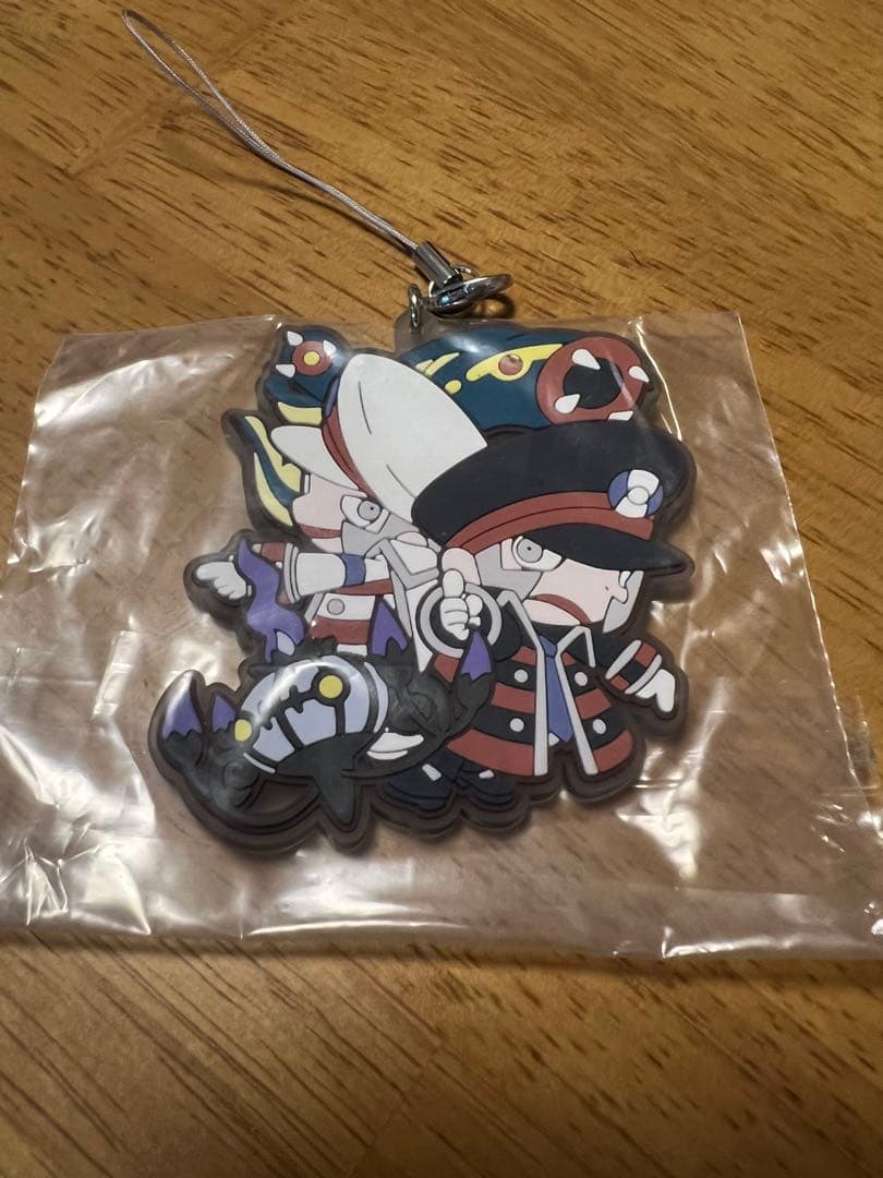 ポケモントレーナーズ　ラバーキーホルダー　N.キバナ.etc. 6個セット