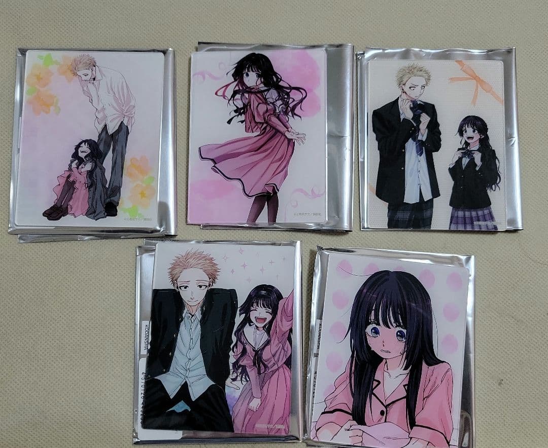 薫る花は凛と咲く　アクリルカード　全5種　フルコンプ　eeoストア　薫子　凛太郎