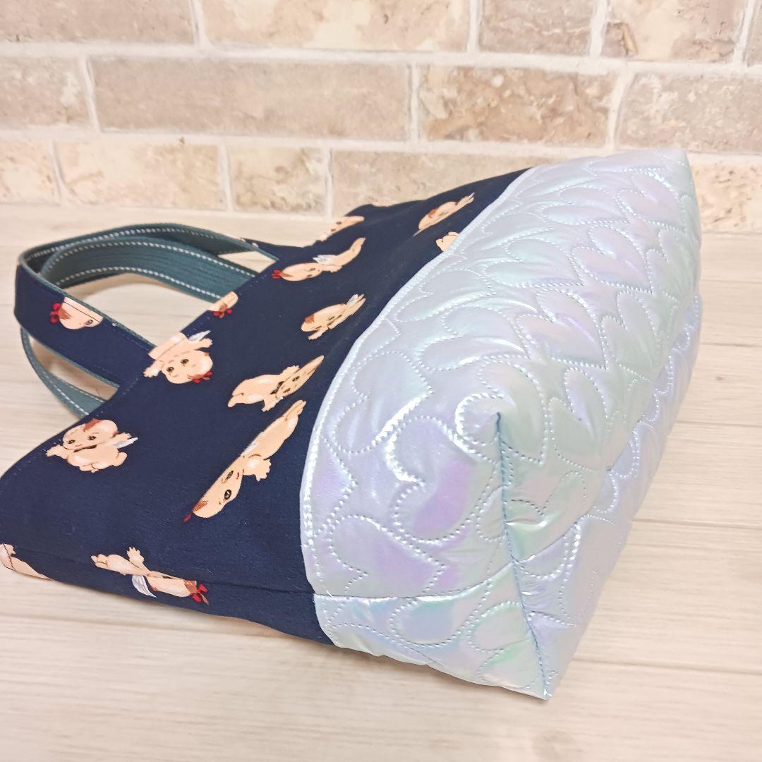 ハンドメイド•ショルダーバッグ•トートバッグ•エコバッグ•キューピーちゃん