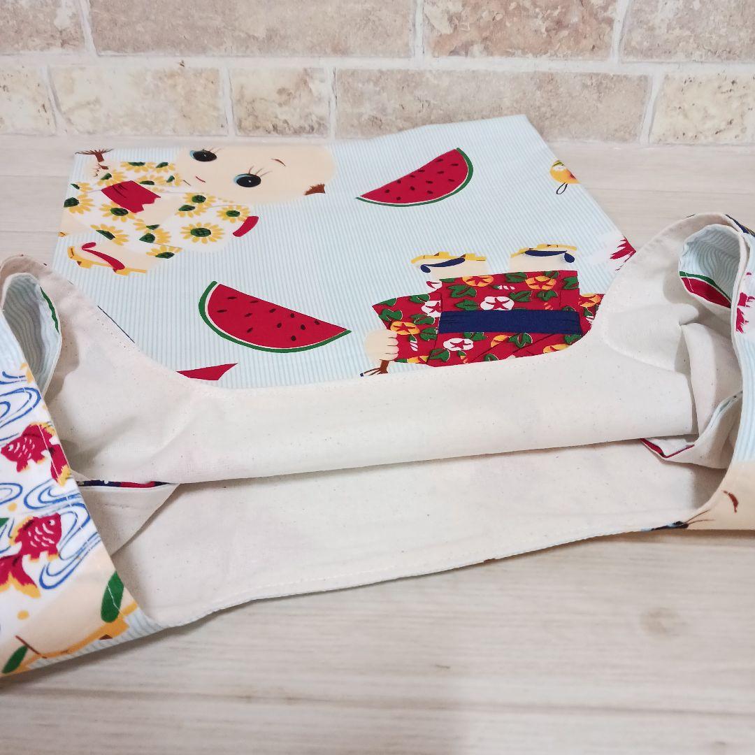 ハンドメイド•ショルダーバッグ•トートバッグ•エコバッグ•キューピーちゃん