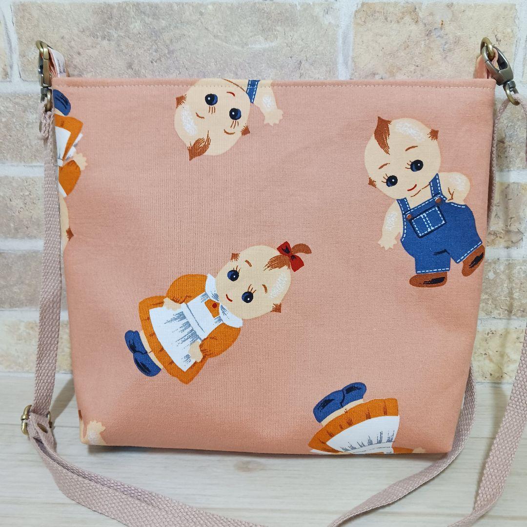 ハンドメイド•ショルダーバッグ•トートバッグ•エコバッグ•キューピーちゃん