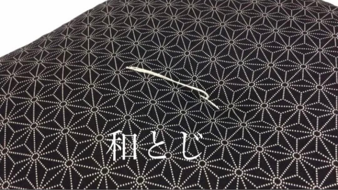 【新品工場より出来たて発送】小座布団 麻の葉 45×45㎝ 紺 25枚