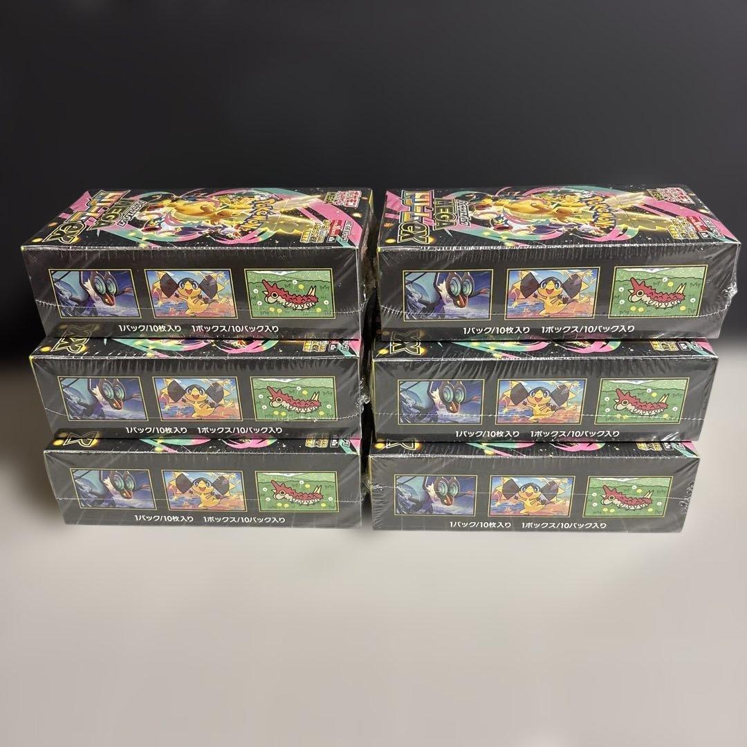 ポケモンカード　メガドリームex シュリンク付き　6BOX