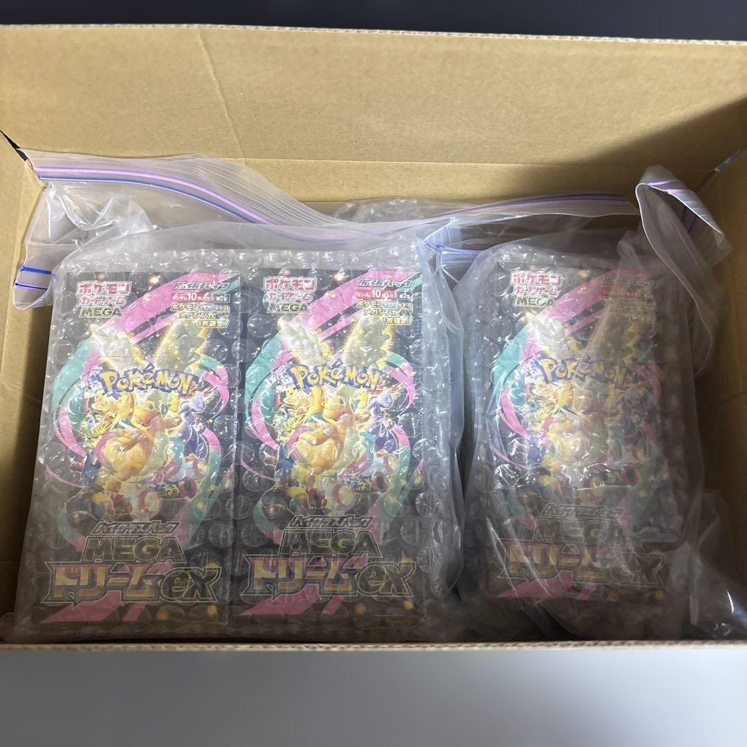 ポケモンカード　メガドリームex シュリンク付き　6BOX