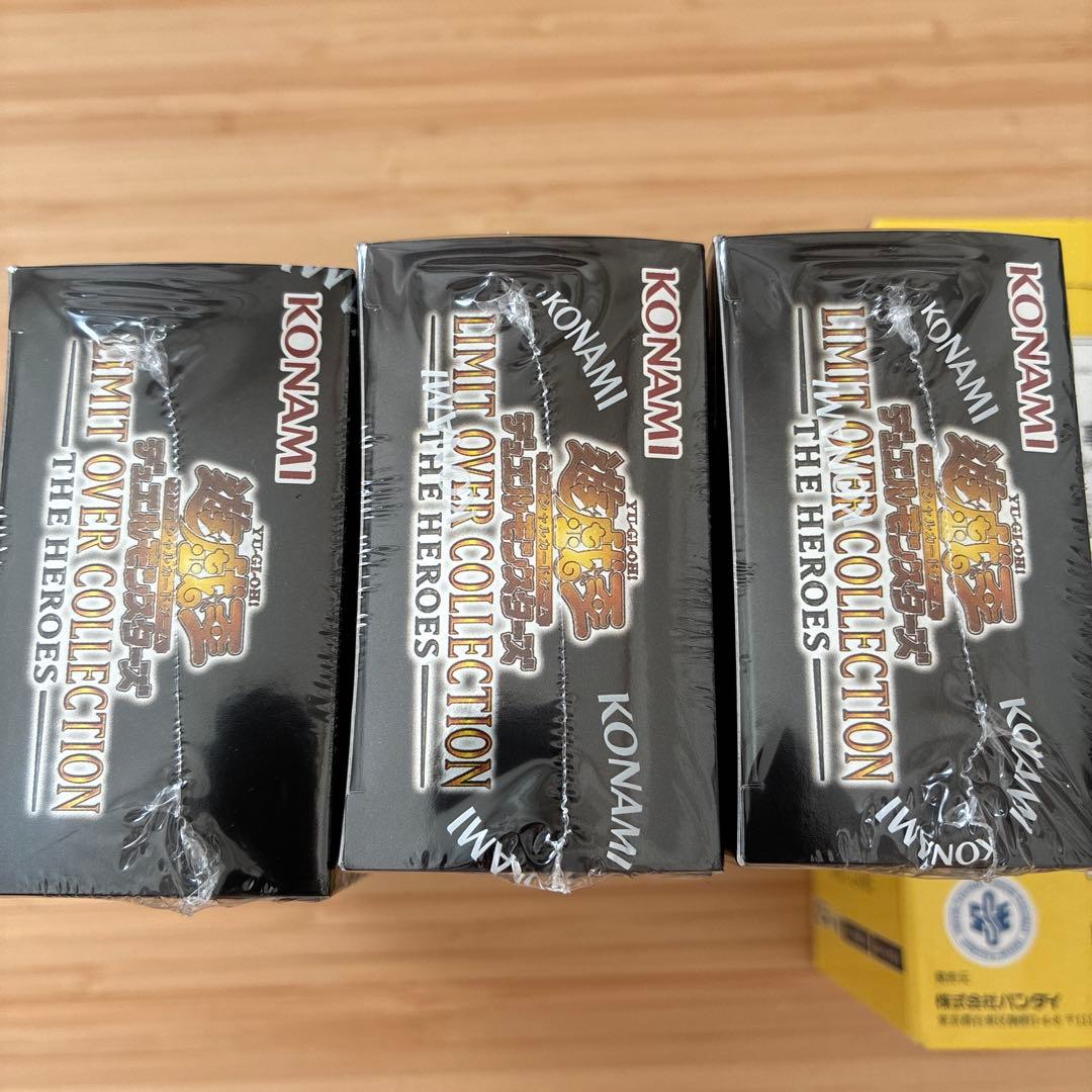 遊戯王 LIMIT OVER COLLECTION 3box プロモ付き
