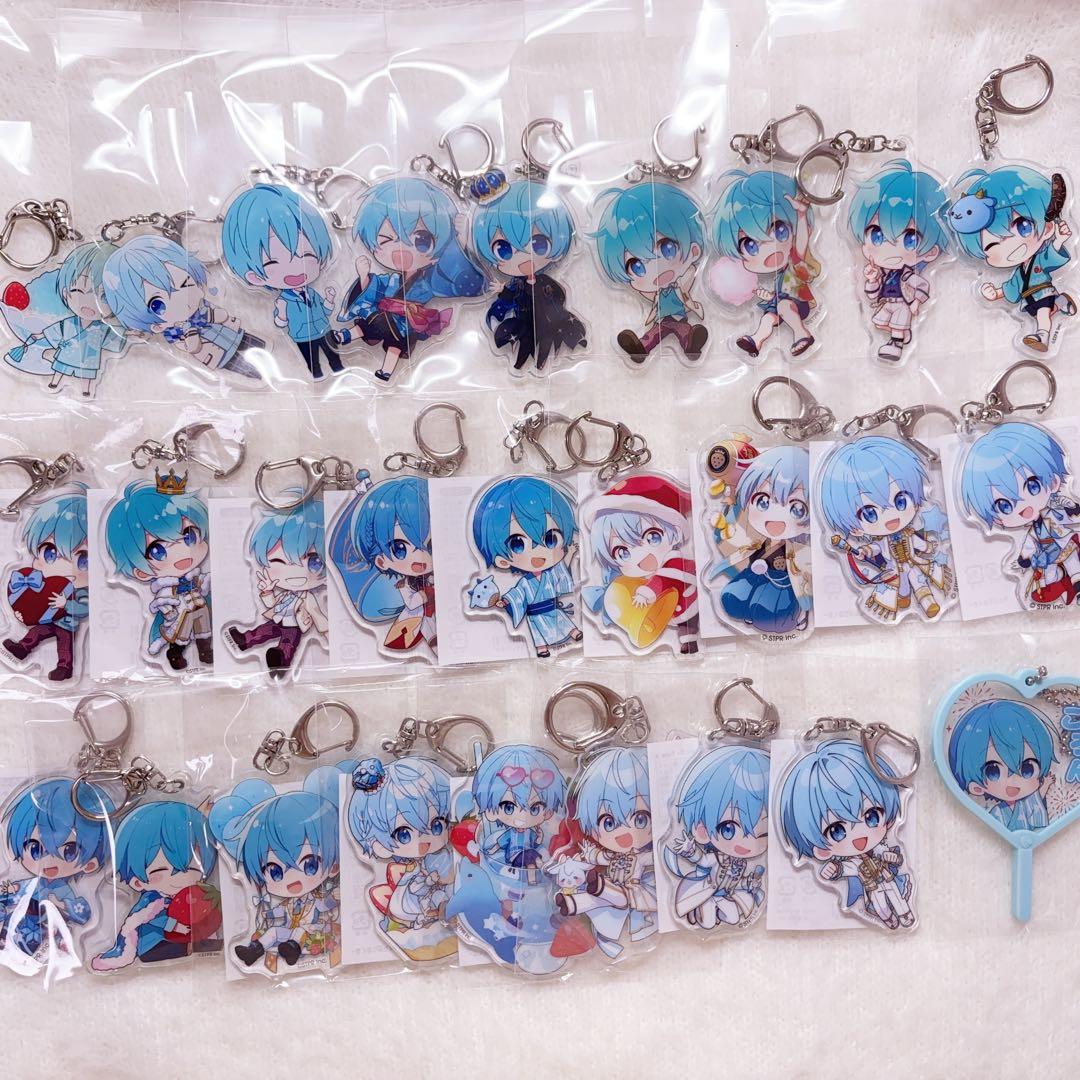 すとぷり ころんくん アクリルキーホルダー ラバーネームキーホルダー アプグレ