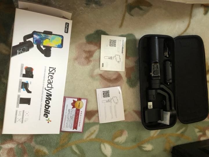 スタビライザー　スマホ用　iSteadyMobile