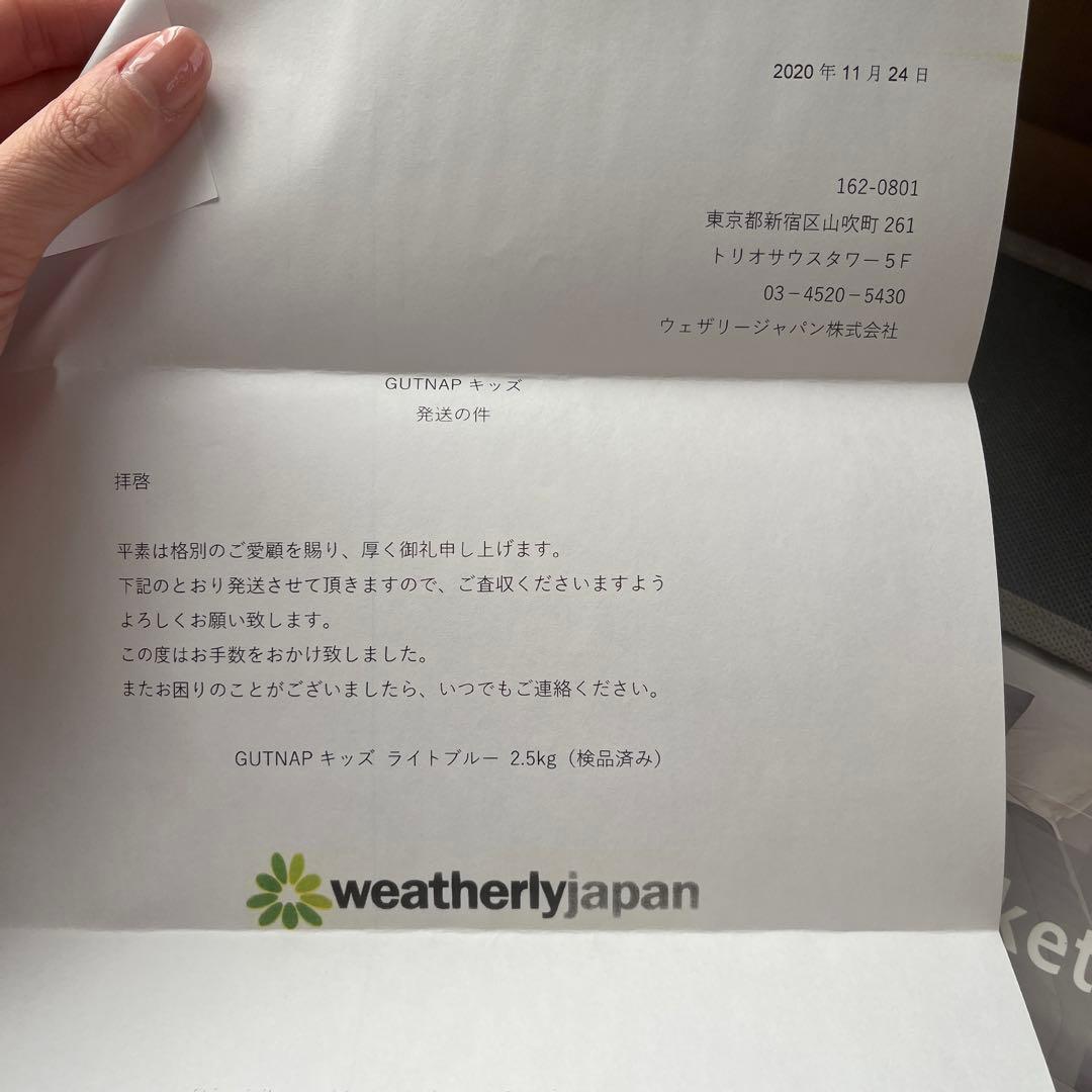 【新品】安眠ブランケット　朝までぐっすり眠れる。加圧式掛け布団　洗える