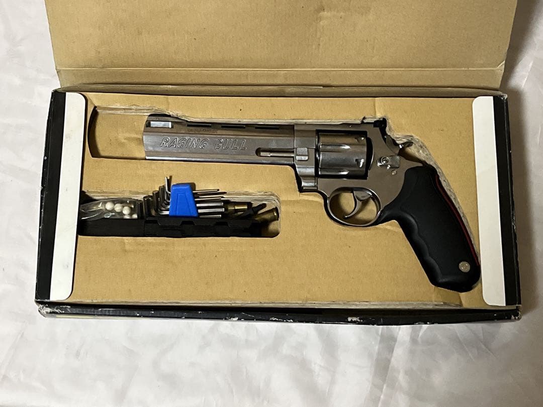 レイジングブルマキシ44マグナム　ガスリボルバー　（ジャンク品）