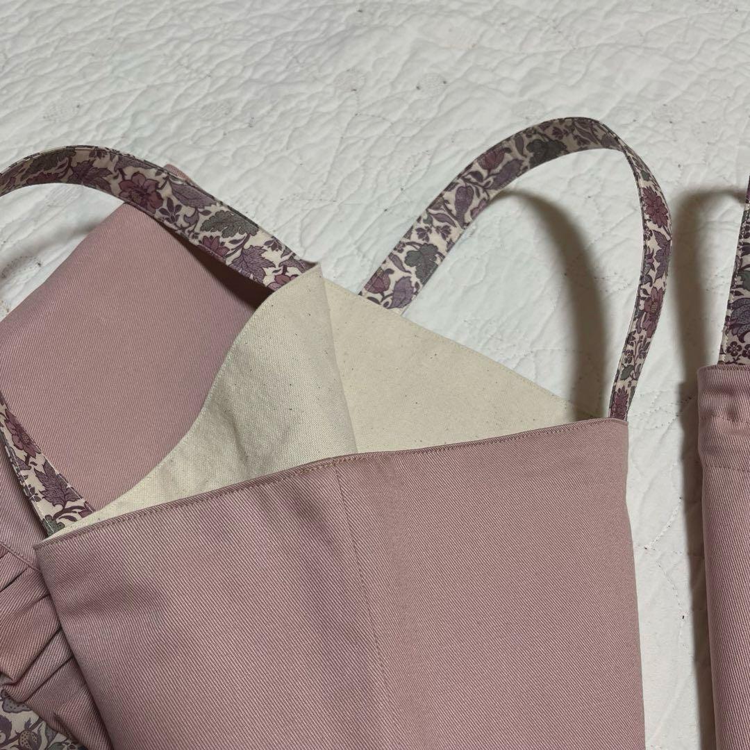 リバティ　レッスンバッグ　お着替え袋　　2点　エメリーウォーカー 入園入学セット