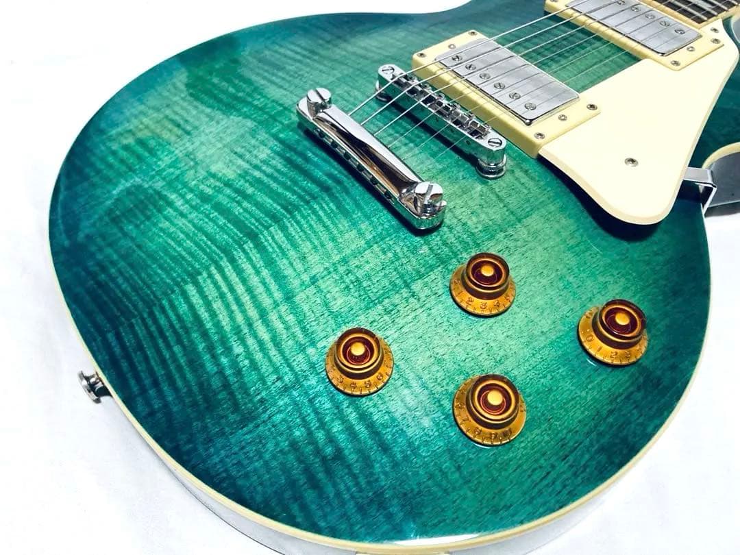 超希少 美品 Epiphone Les Paul Standard Green