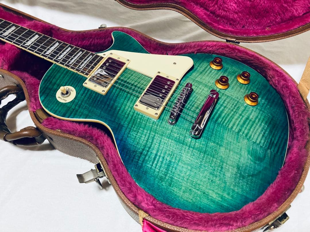 超希少 美品 Epiphone Les Paul Standard Green