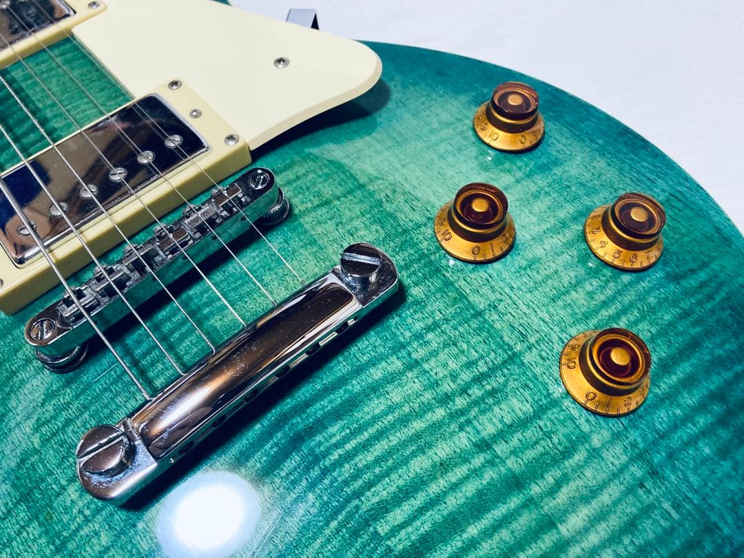 超希少 美品 Epiphone Les Paul Standard Green