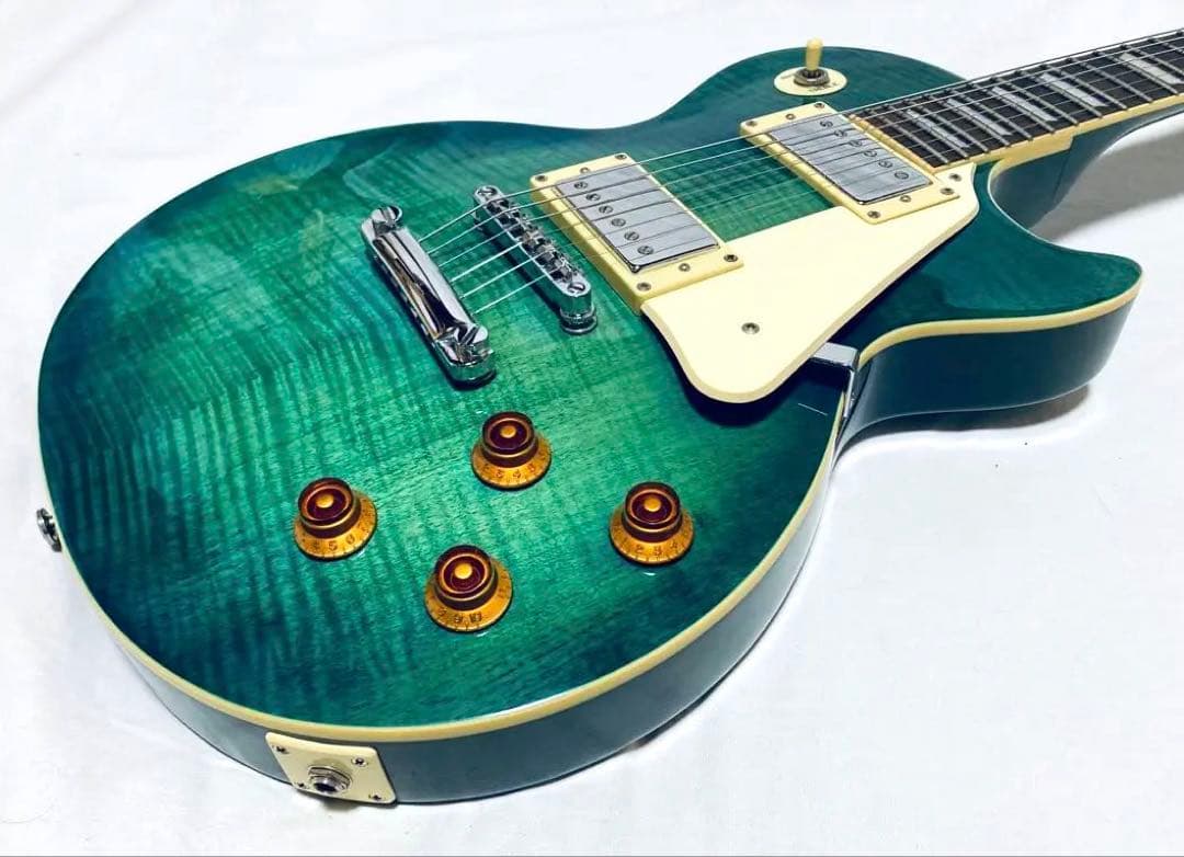 超希少 美品 Epiphone Les Paul Standard Green