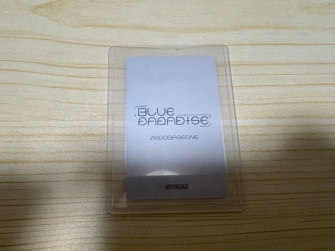 ZEROBASEONE メテュ 直筆サイントレカ