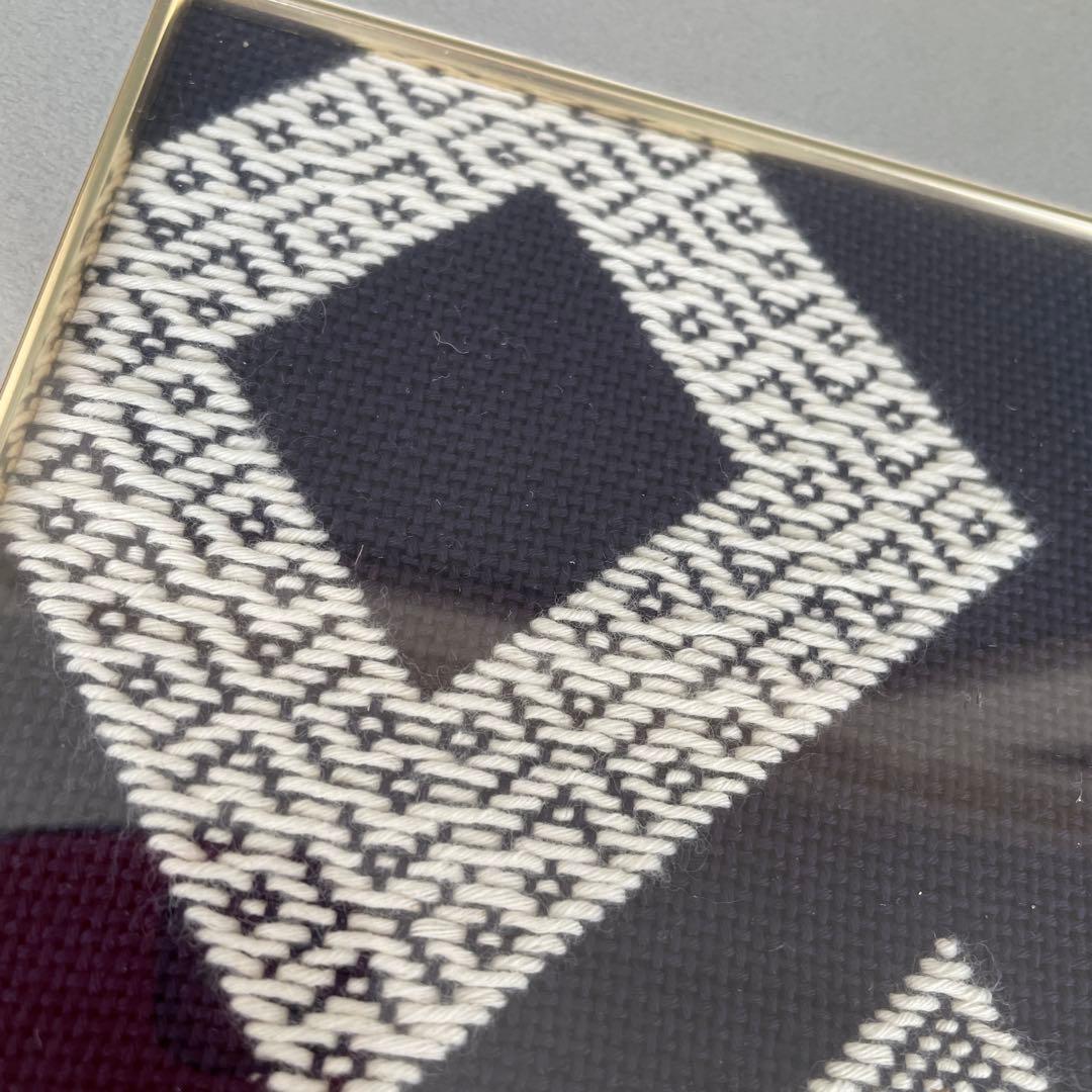 こぎん刺し　木村操作品　額