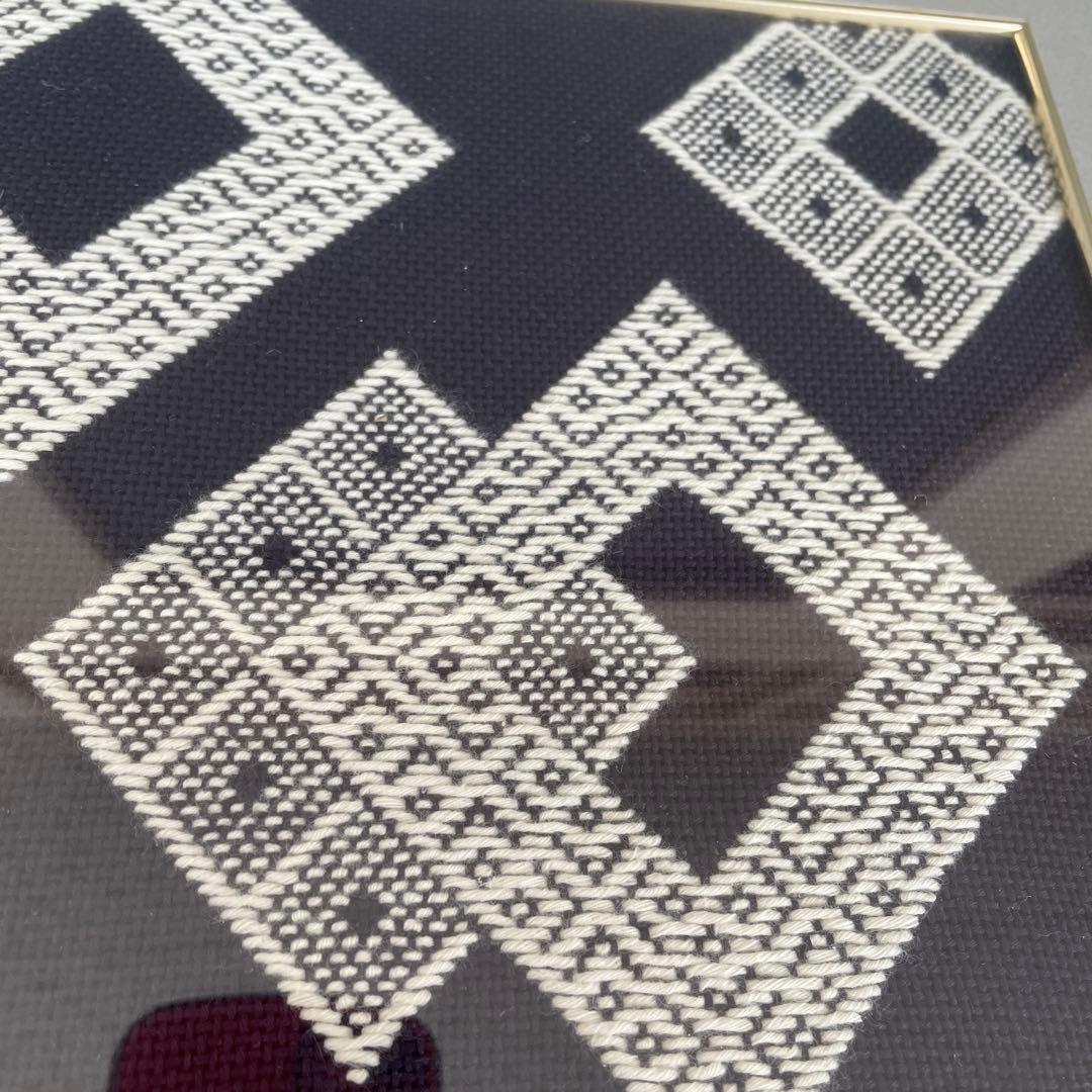 こぎん刺し　木村操作品　額