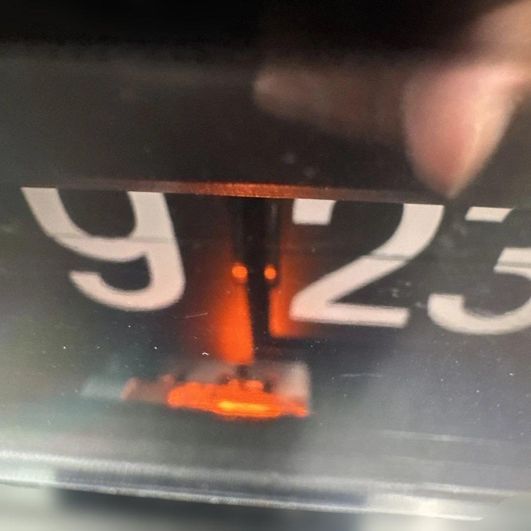 ★ 動きます 昭和レトロ SEIKO パタパタ時計 赤 ★