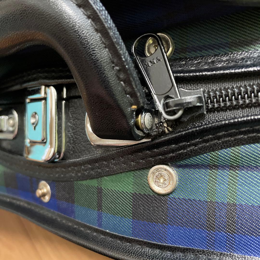 3/4 バイオリンケース チェック柄